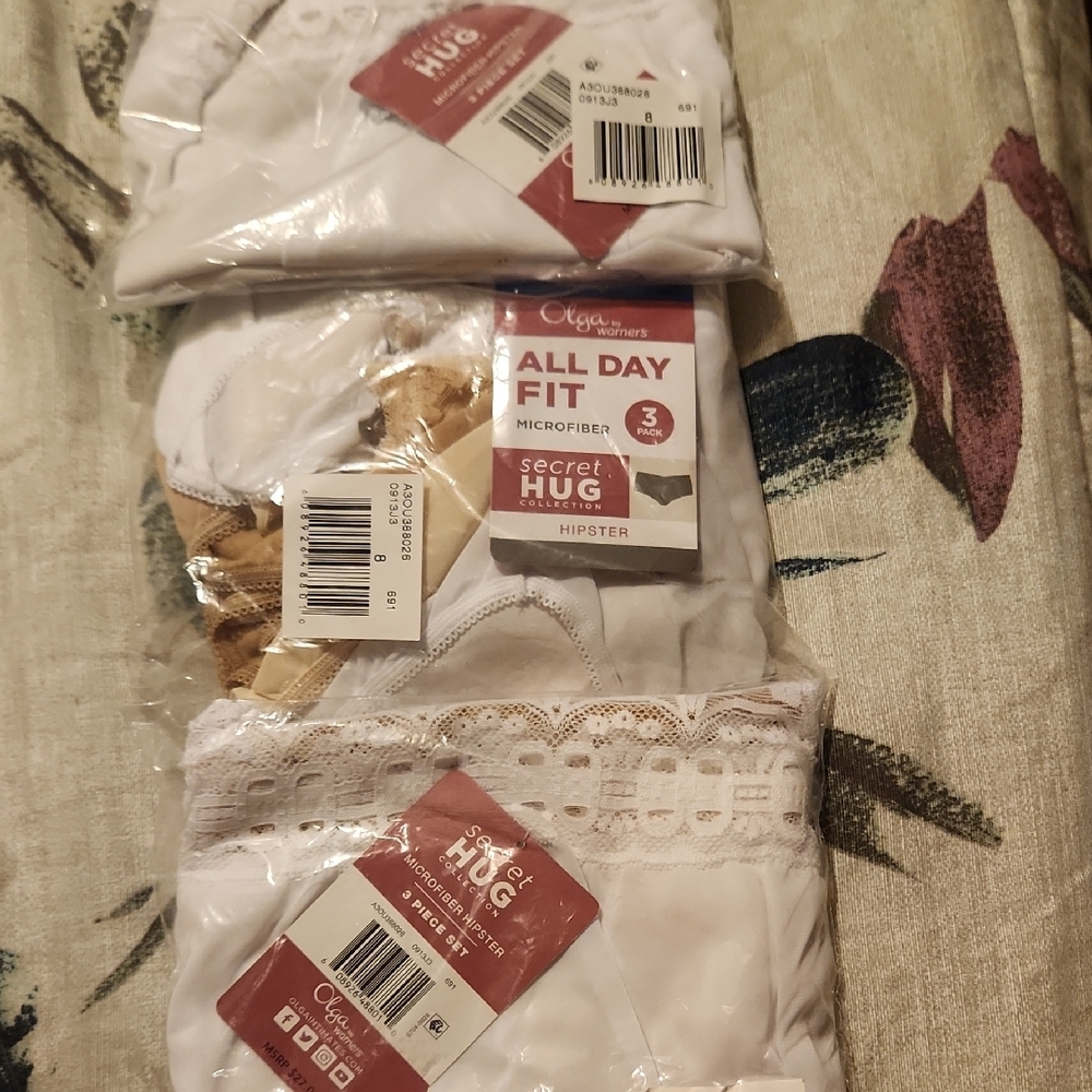 Olga White Panties Intimates & Sleepwear